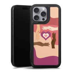 Snap Wallet Case schwarz