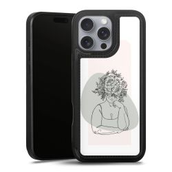 Snap Wallet Case schwarz