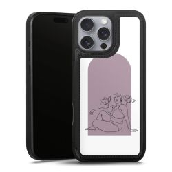 Snap Wallet Case schwarz