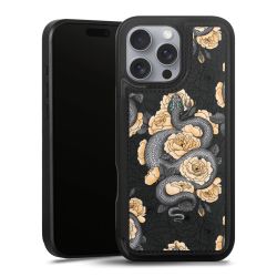 Snap Wallet Case schwarz