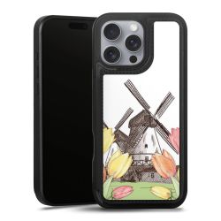 Snap Wallet Case schwarz