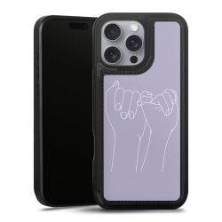 Snap Wallet Case schwarz