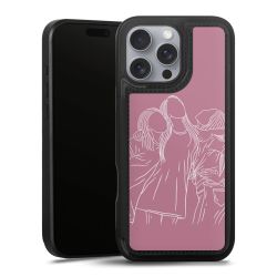 Snap Wallet Case schwarz