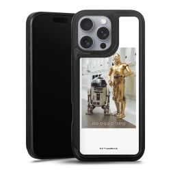 Snap Wallet Case schwarz