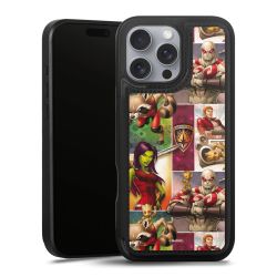 Snap Wallet Case schwarz