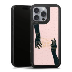 Snap Wallet Case schwarz