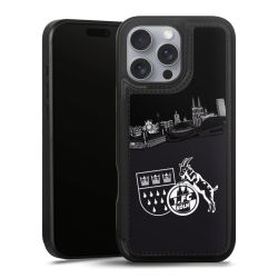 Snap Wallet Case schwarz