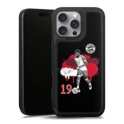 Snap Wallet Case schwarz