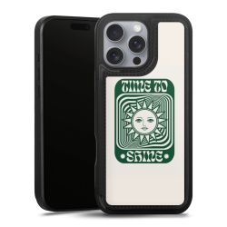 Snap Wallet Case schwarz