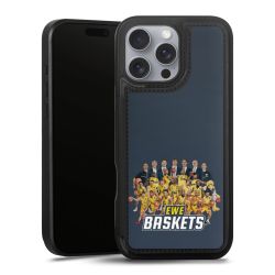 Snap Wallet Case schwarz