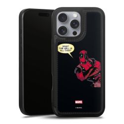 Snap Wallet Case schwarz