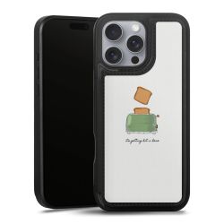 Snap Wallet Case schwarz