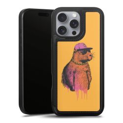 Snap Wallet Case schwarz