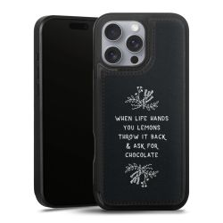 Snap Wallet Case schwarz