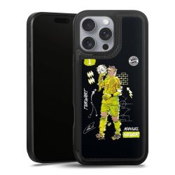 Snap Wallet Case schwarz