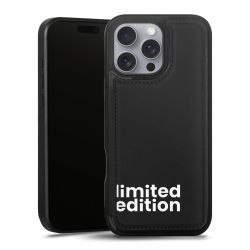 Snap Wallet Case schwarz