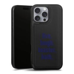 Snap Wallet Case schwarz