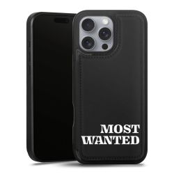 Snap Wallet Case schwarz