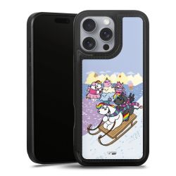 Snap Wallet Case schwarz