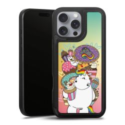 Snap Wallet Case schwarz