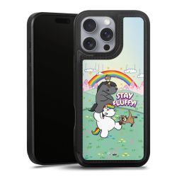 Snap Wallet Case schwarz