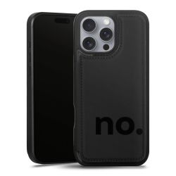 Snap Wallet Case schwarz