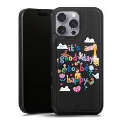 Snap Wallet Case schwarz