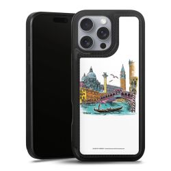 Snap Wallet Case schwarz