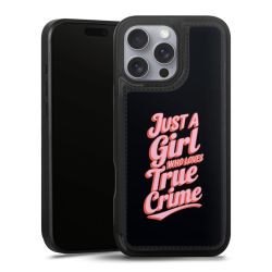 Snap Wallet Case schwarz