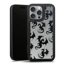 Snap Wallet Case schwarz