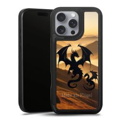 Snap Wallet Case schwarz