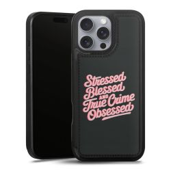 Snap Wallet Case schwarz