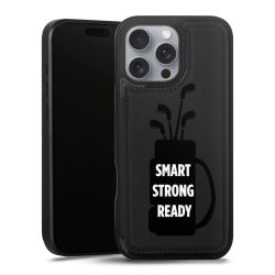 Snap Wallet Case schwarz