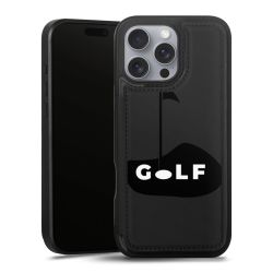 Snap Wallet Case schwarz