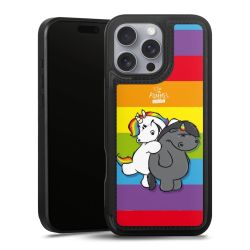 Snap Wallet Case schwarz