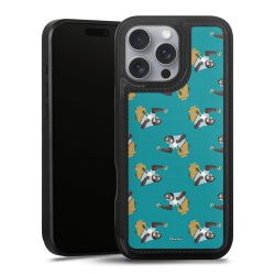 Snap Wallet Case schwarz