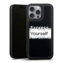 Snap Wallet Case schwarz