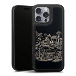 Snap Wallet Case schwarz