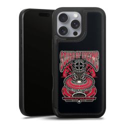 Snap Wallet Case schwarz