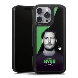 Snap Wallet Case schwarz