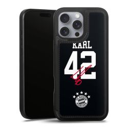 Snap Wallet Case schwarz