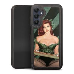 Snap Wallet Case schwarz