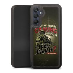 Snap Wallet Case schwarz