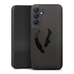 Snap Wallet Case schwarz