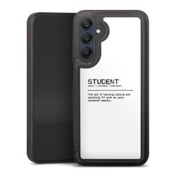 Snap Wallet Case schwarz