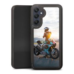 Snap Wallet Case schwarz