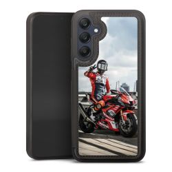 Snap Wallet Case schwarz