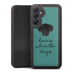 Snap Wallet Case schwarz