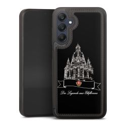 Snap Wallet Case schwarz