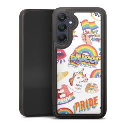 Snap Wallet Case schwarz